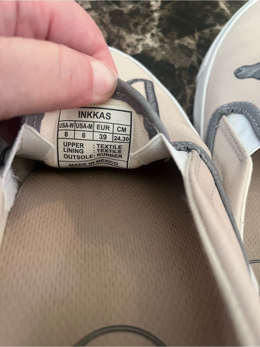 Casual Pink Canvas Slip-On Sneakers with 'BAD' Donkey Graphic - Picture 12 of 12